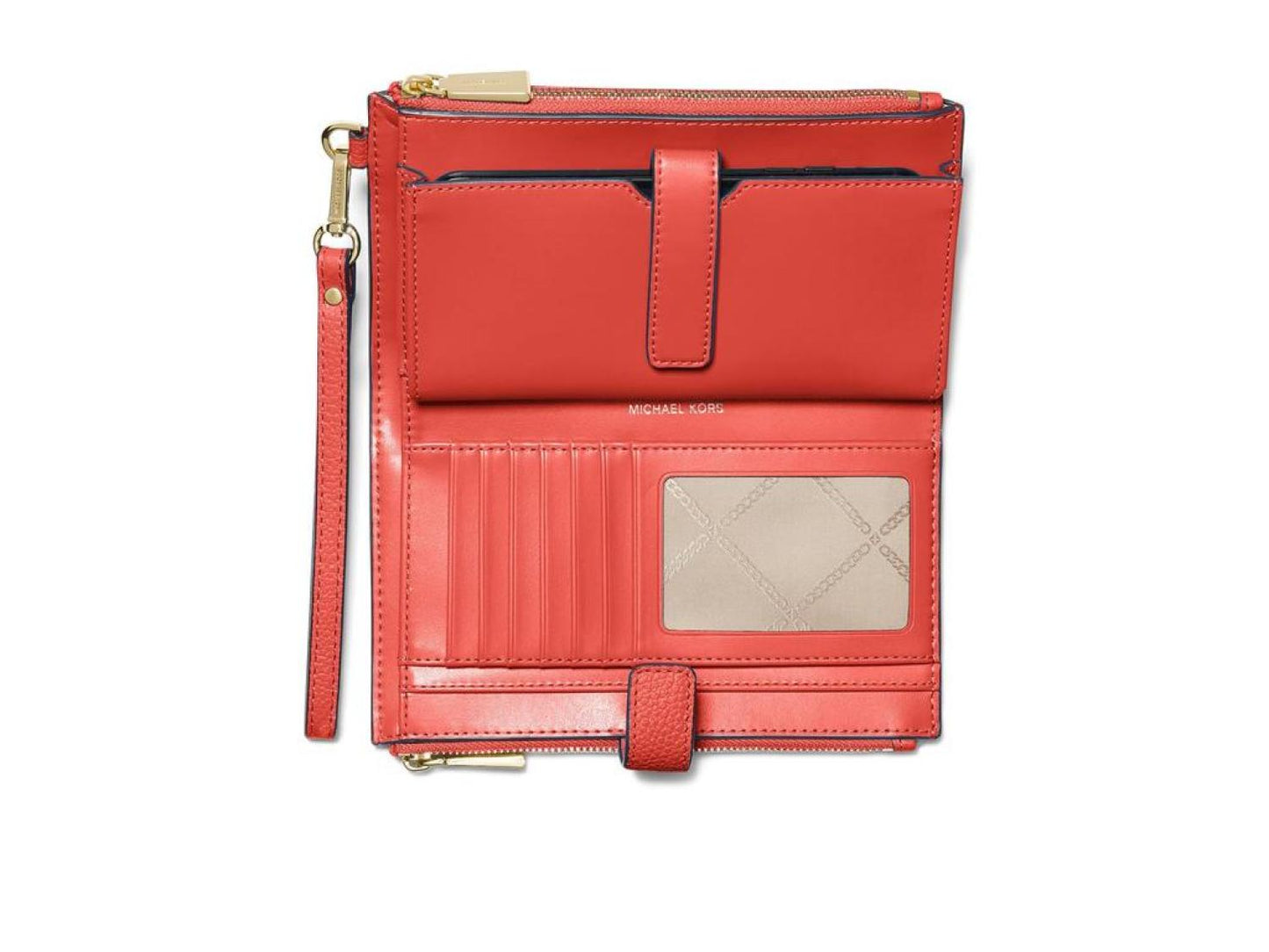 Bi-Fold Wristlet With Multi Compartments