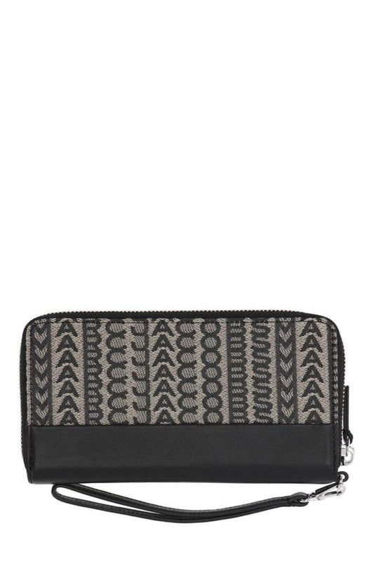Marc Jacobs The Monogram Zip-Up Continental Wallet