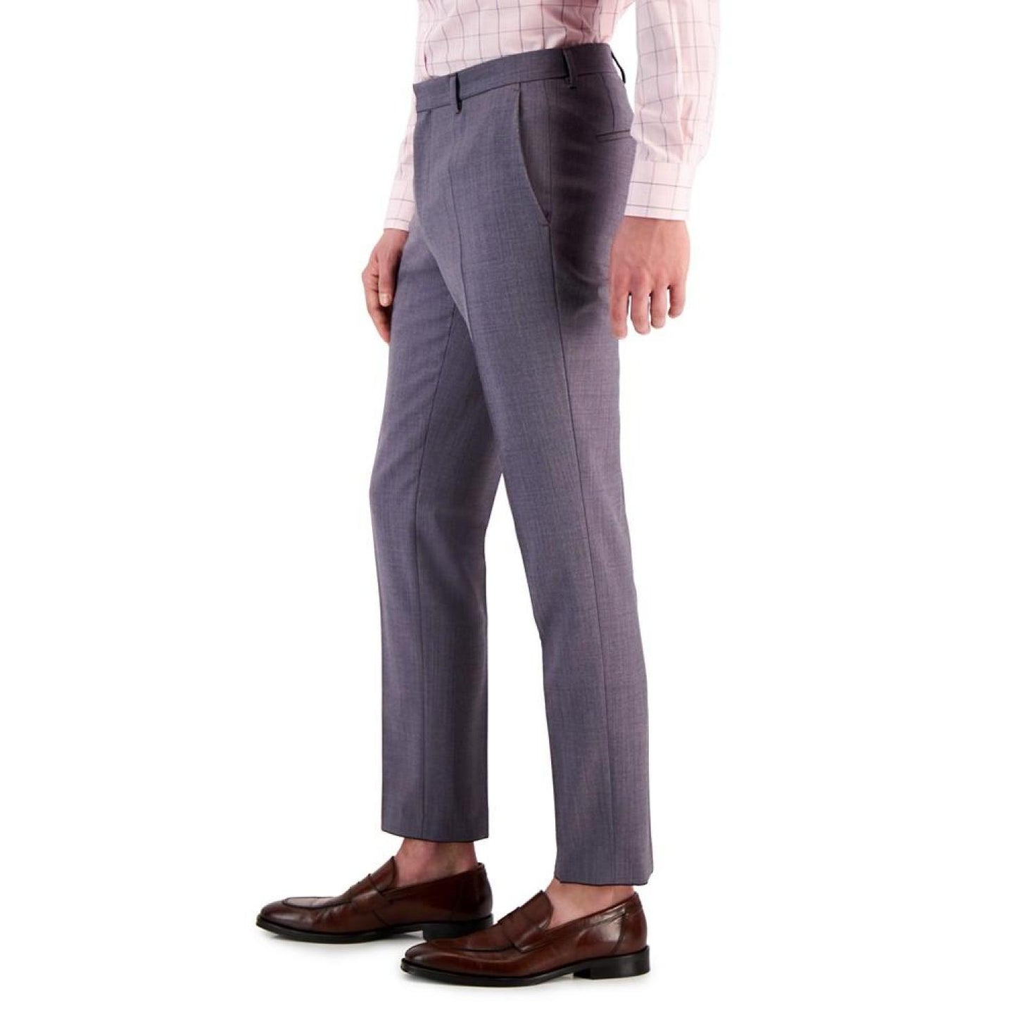 Men's Slim-Fit Suit Pants