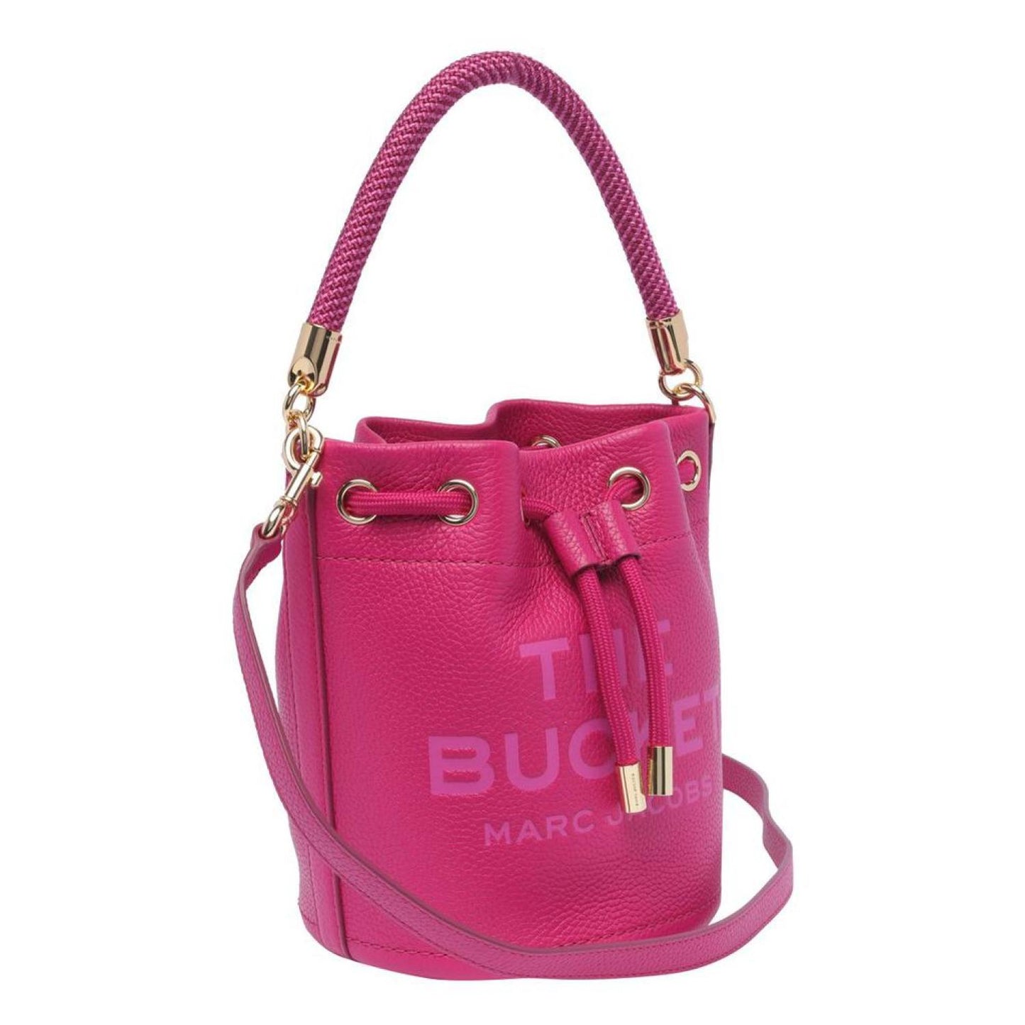 Marc Jacobs Logo Embossed Bucket Bag