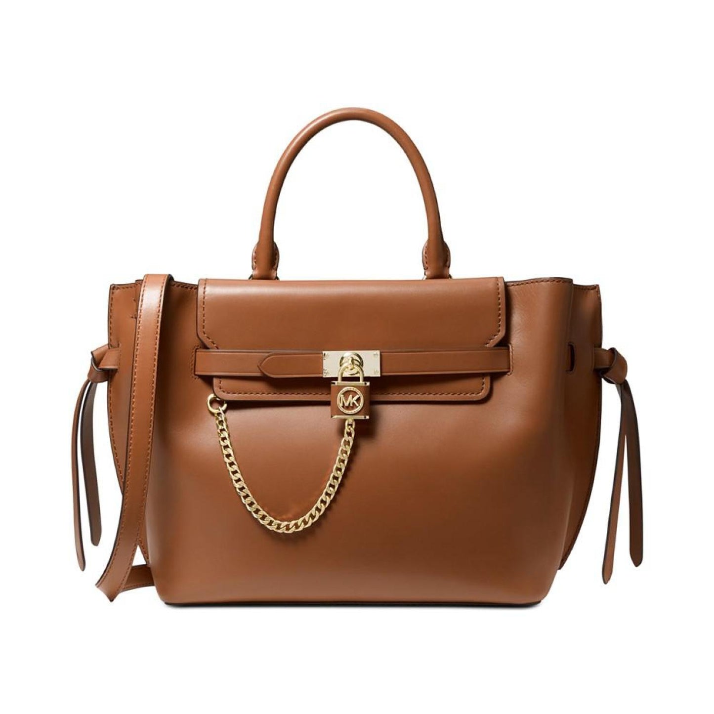 Hamilton Legacy Large Leather Belted Satchel
