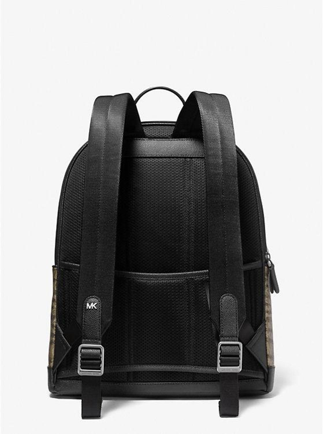 Hudson Slim Animal Print Logo Backpack