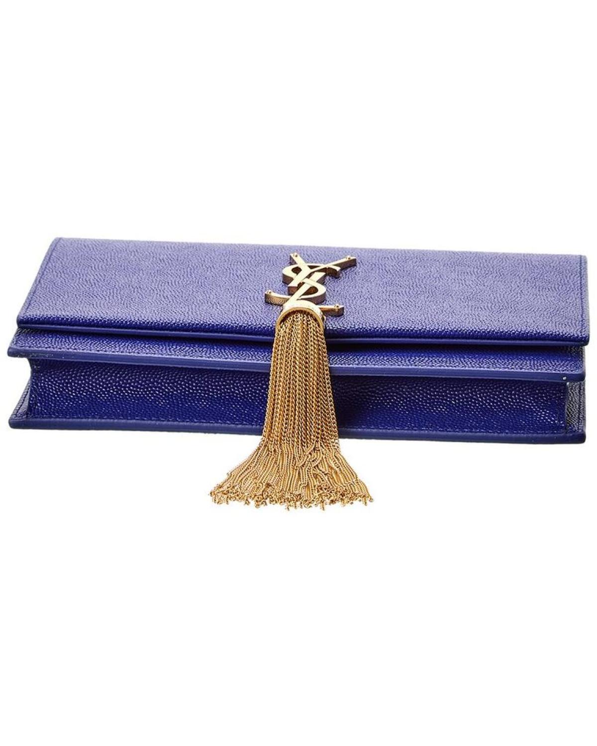 Saint Laurent Kate Tassel Leather Wallet On Chain (Authentic Pre-Owned)