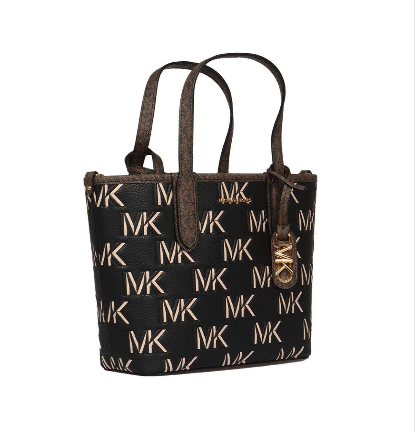 Michael Kors Eliza All-Over Logo Printed Tote Bag