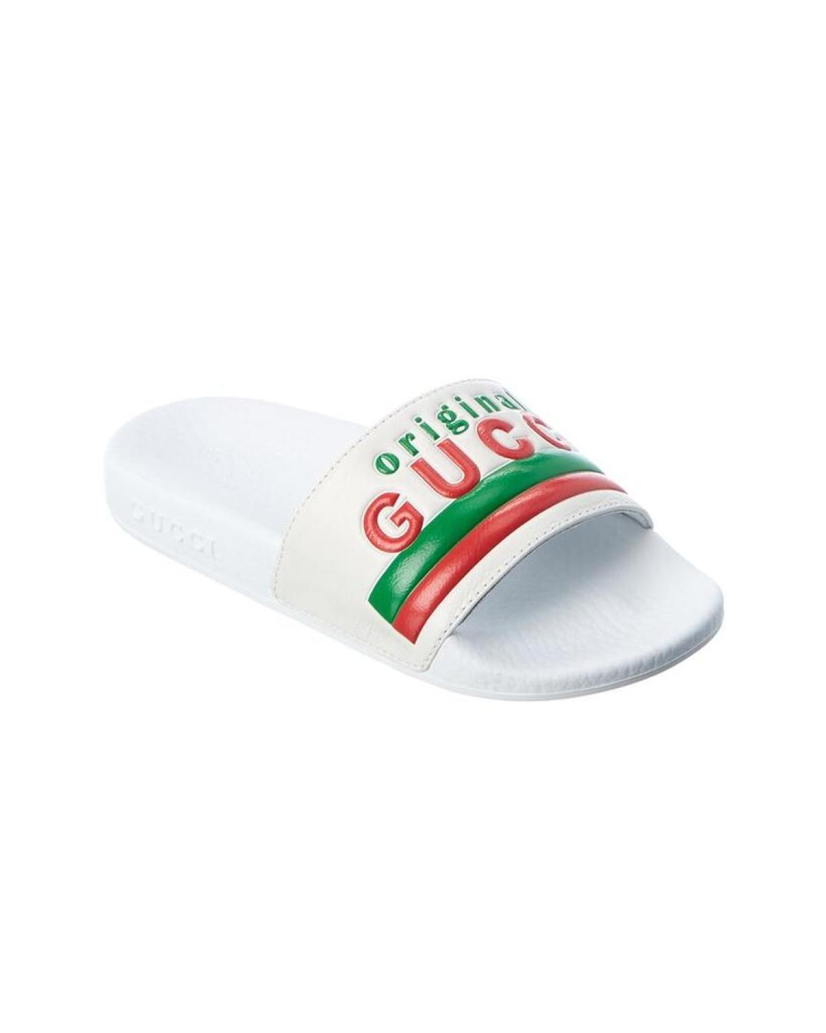 Gucci Leather Slide