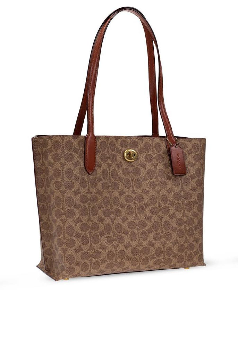 Coach Willow Twist-Lock Tote Bag