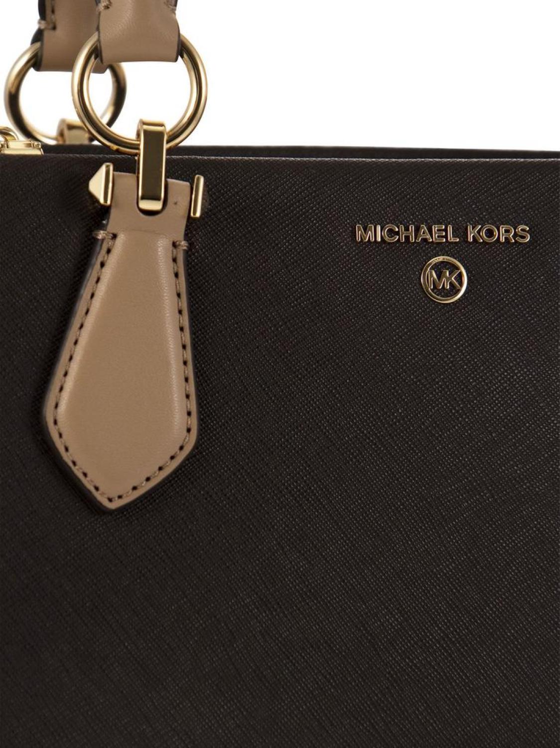 Michael Michael Kors Marilyn Logo Plaque Medium Tote Bag