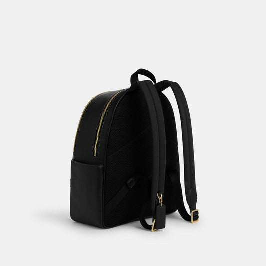 Coach Outlet Court Backpack With Brushed Plaid Print