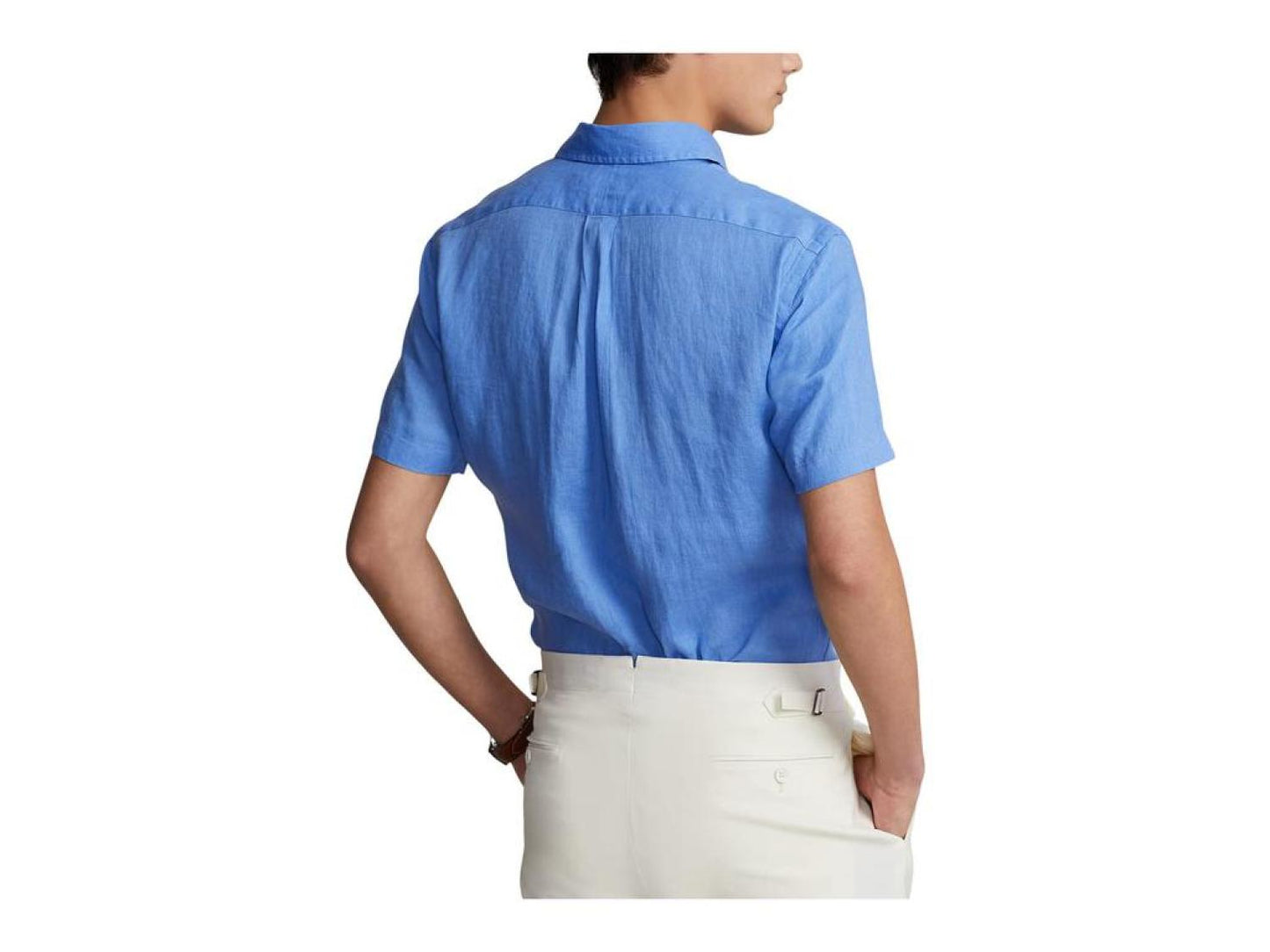 Short Sleeve Classic Fit Linen Shirt