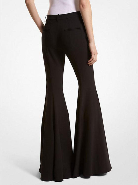 Joplin Wool Bell-Bottom Trousers