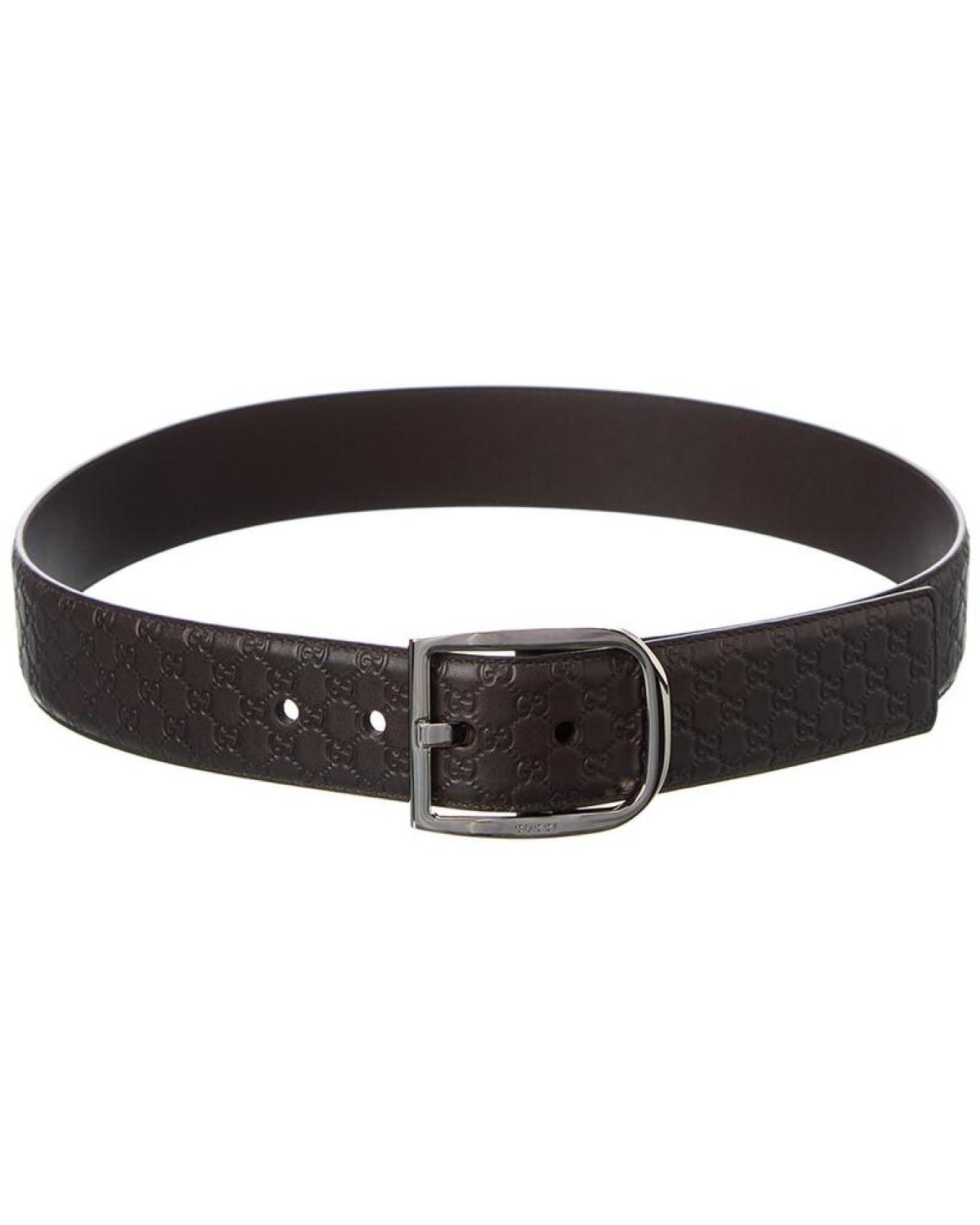Gucci Micro GG Leather Belt