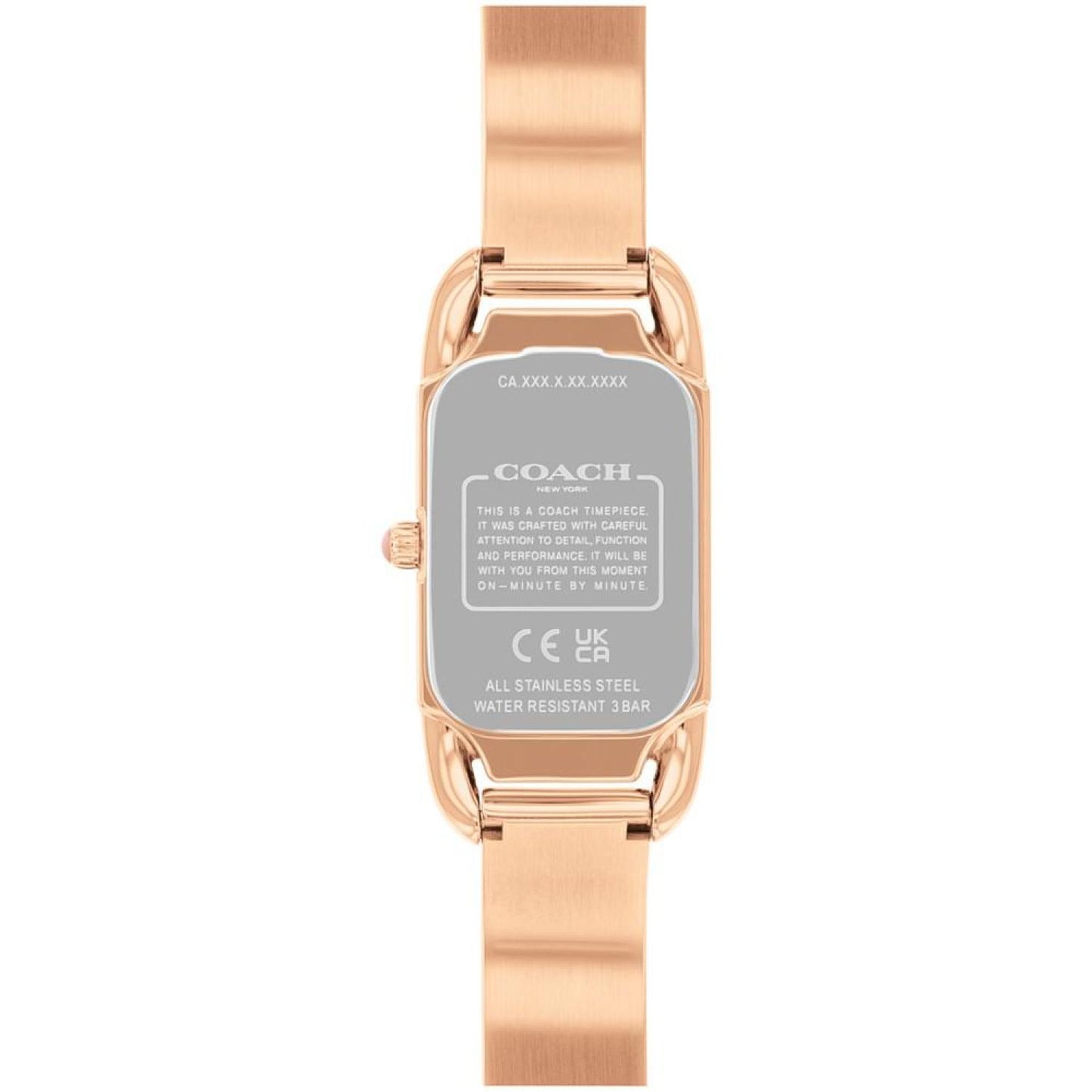 Women's Cadie Rose Gold-Tone Stainless Steel Bangle Bracelet Watch 17.5 x 28.5mm