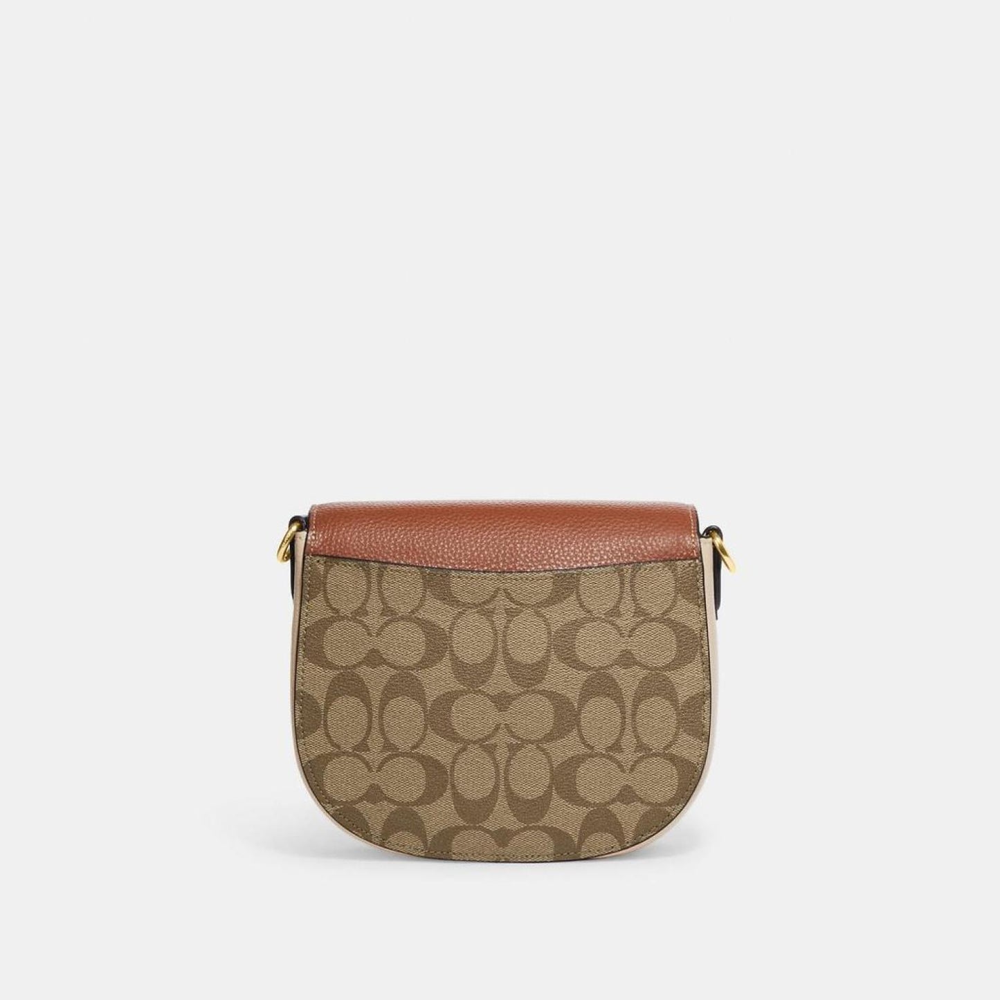 Coach Outlet Morgan Saddle Bag In Colorblock Signature Canvas