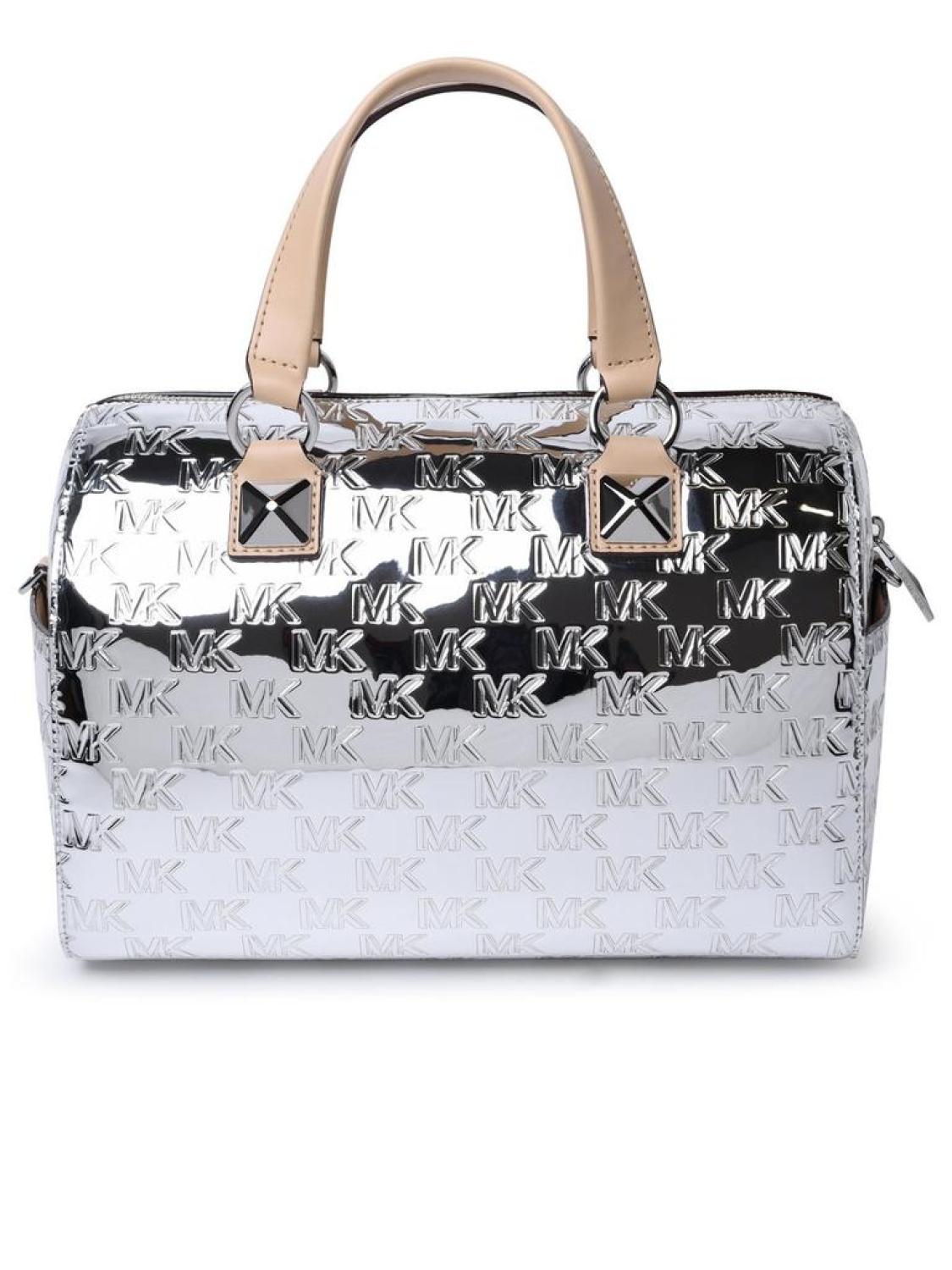 Michael Michael Kors Logo Embossed Grayson Tote Bag