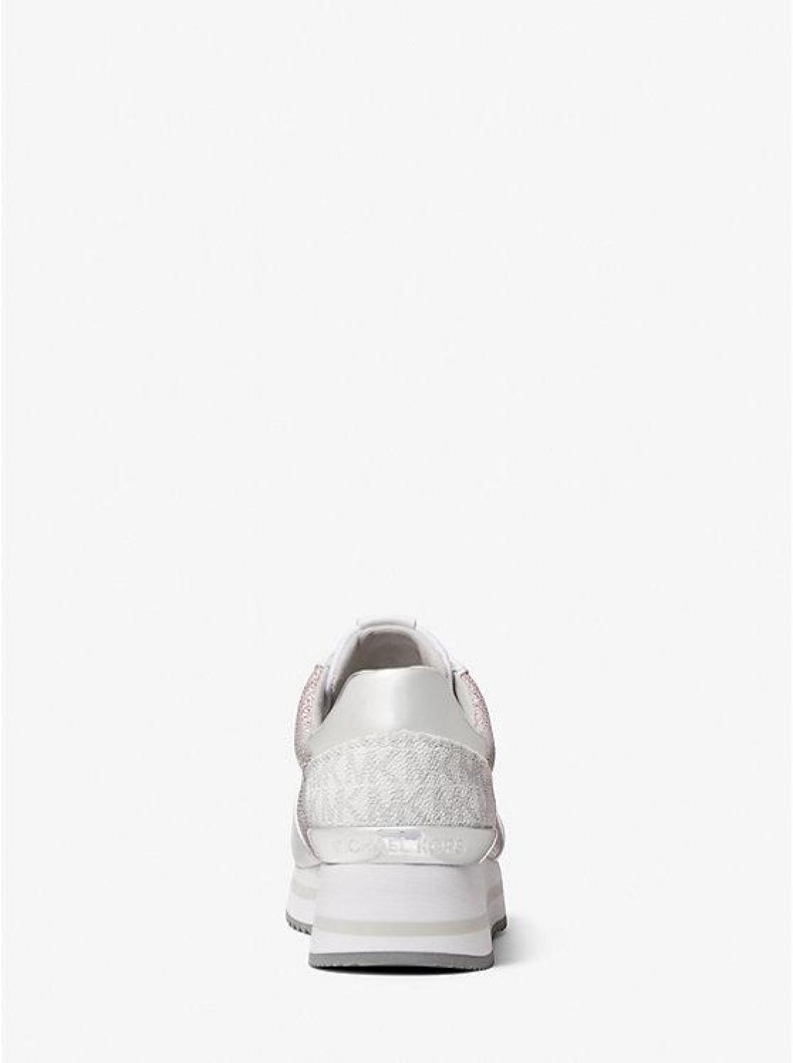 Monique Glitter Chain Mesh Trainer
