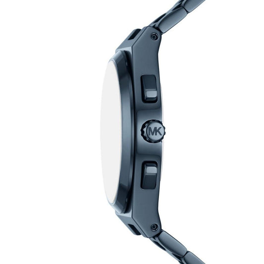 Men's Lennox Chronograph Navy Stainless Steel Watch 40mm