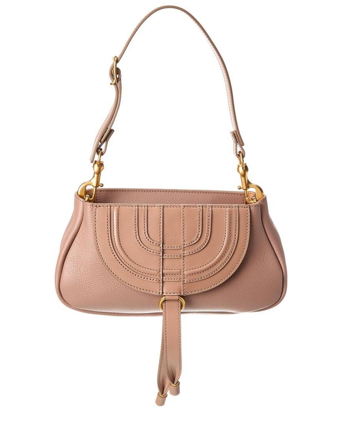 Chloe Marcie Small Leather Hobo Bag
