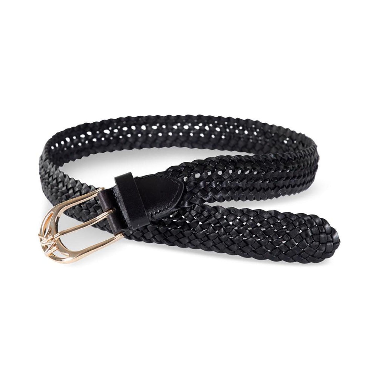 Women's Braided Leather Belt