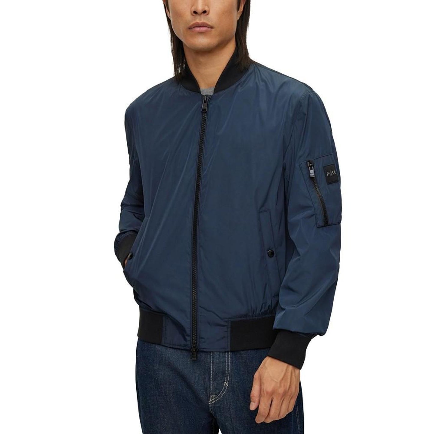 Men's Regular-Fit Bomber Jacket