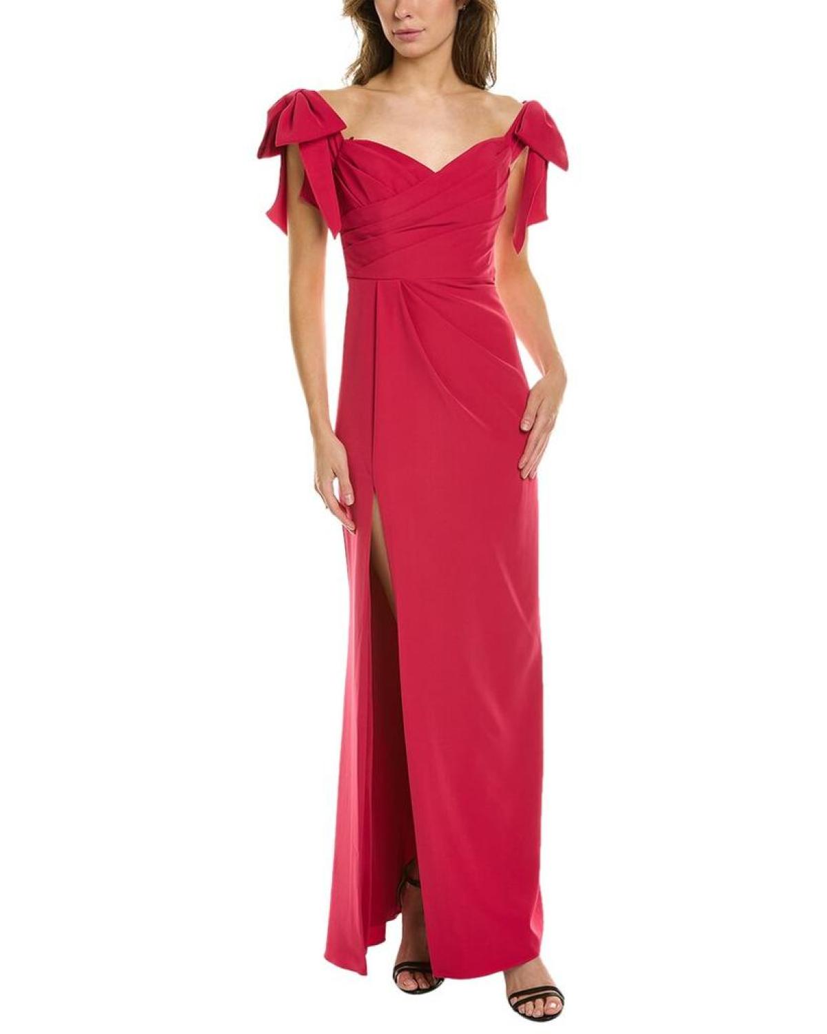 Marchesa Notte Pleated Column Gown Marchesa Notte Pleated Column Gown