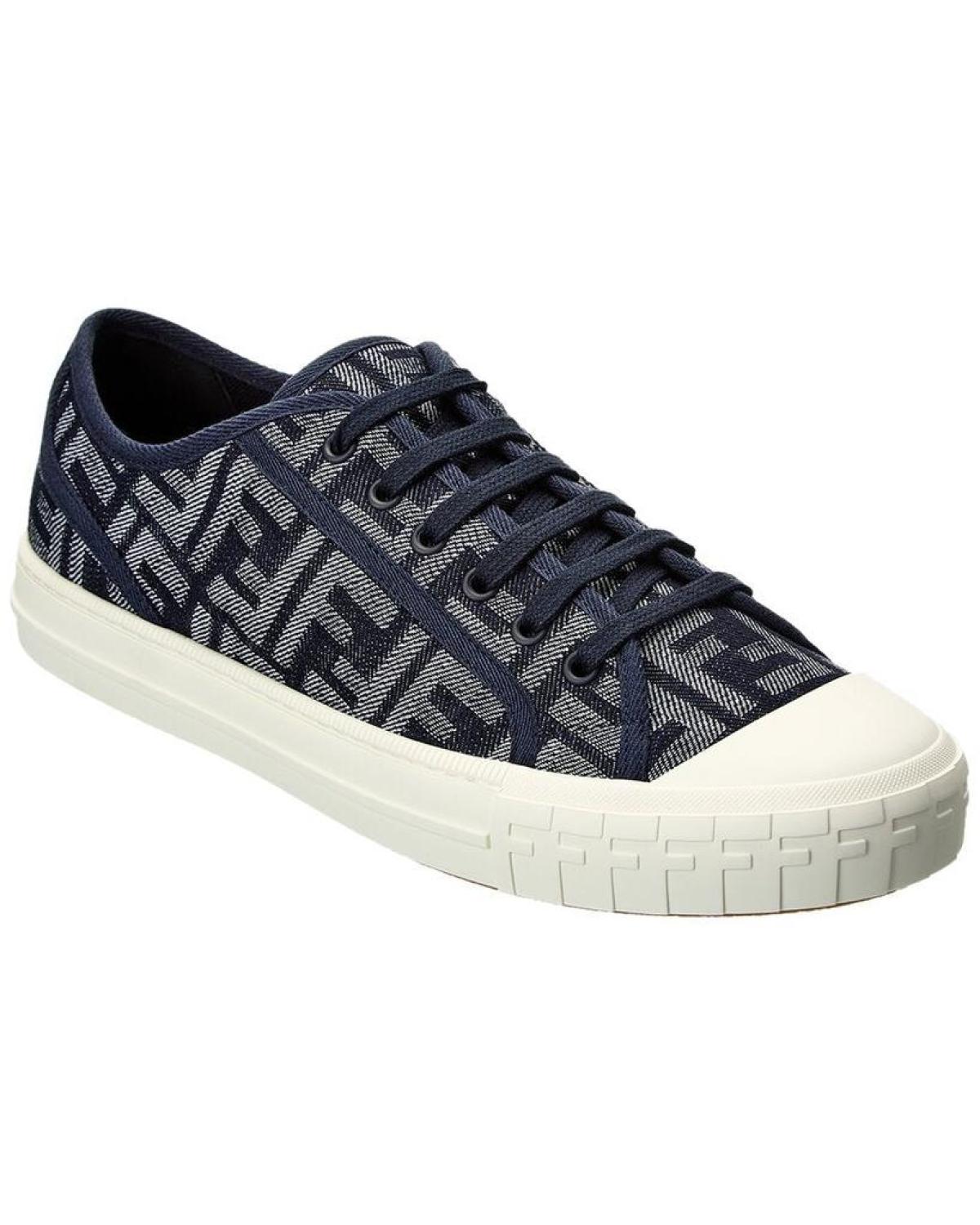 Low Top Sneakers Fendi Ff Motif Sneakers Fendi Flow Leather