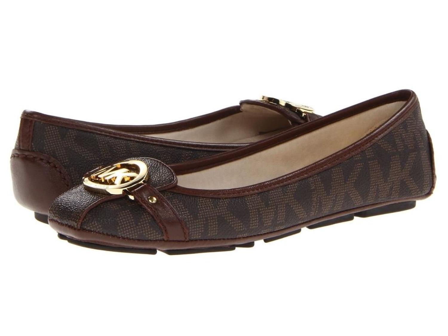 Michael Kors Fulton MK Logo Flat Shoes - Main Image