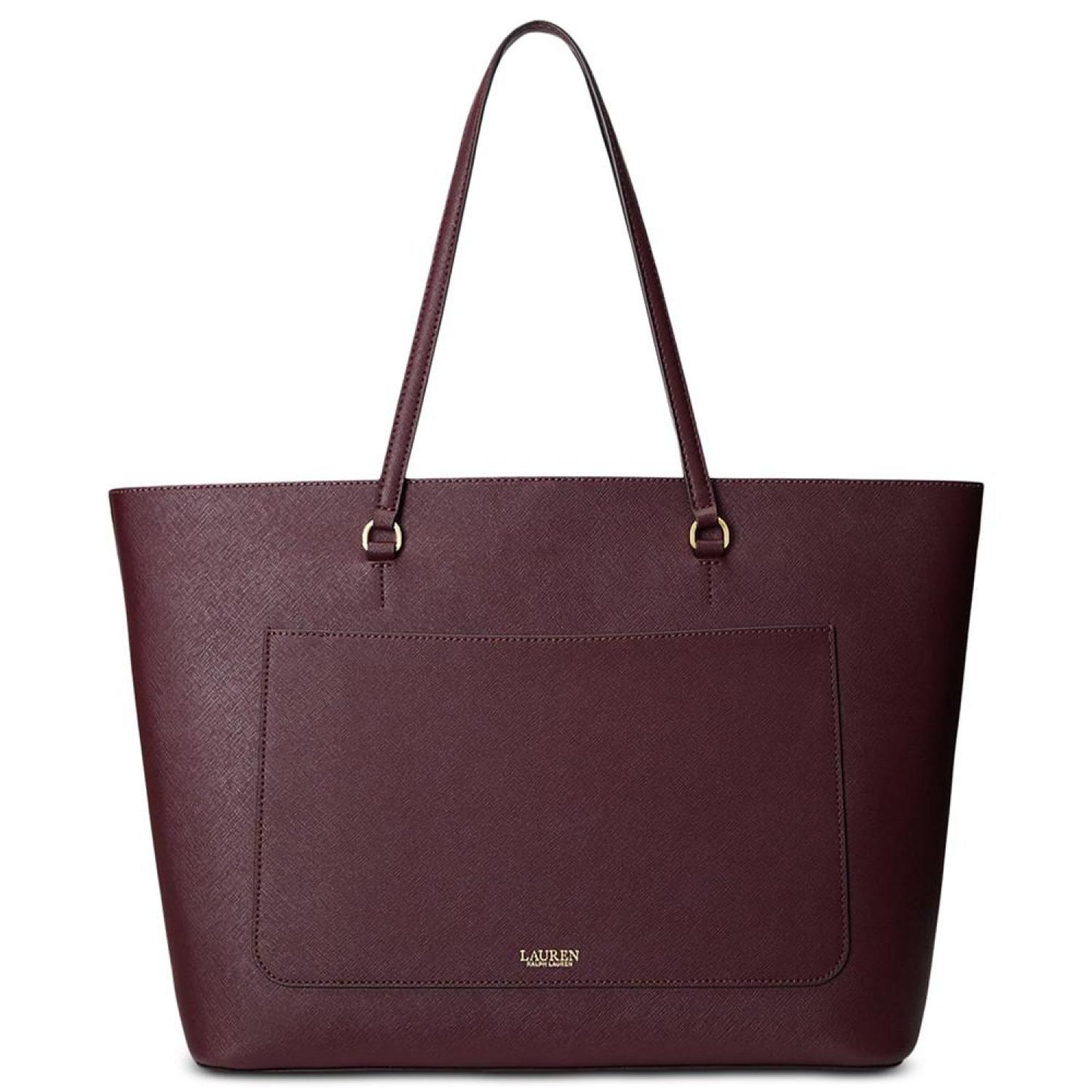 Karly Crosshatch Leather Large Tote