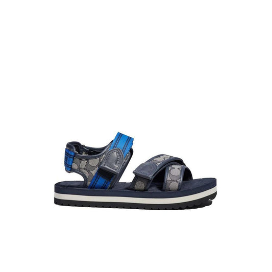 Men's Signature Jacquard Leather Sport Sandals