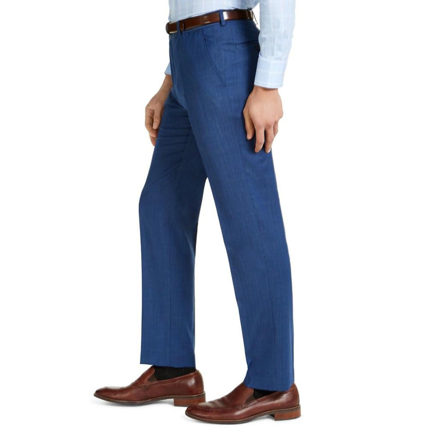 Men's Modern-Fit Airsoft Stretch Suit Pants