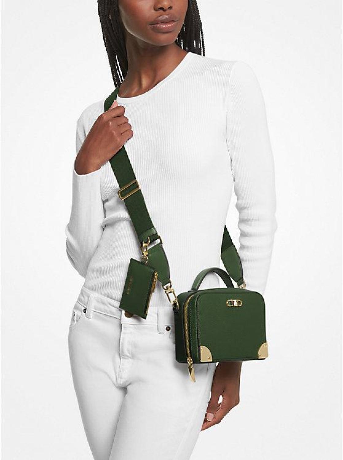 Estelle Small Pebbled Leather Satchel