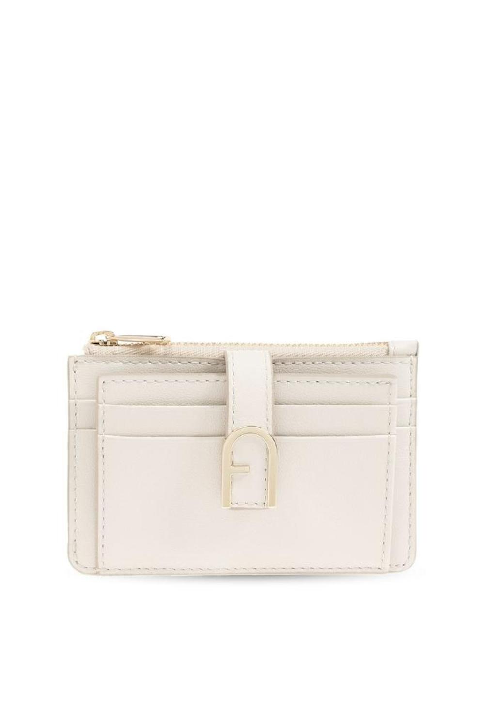 Furla Flow Logo Plaque Card Case