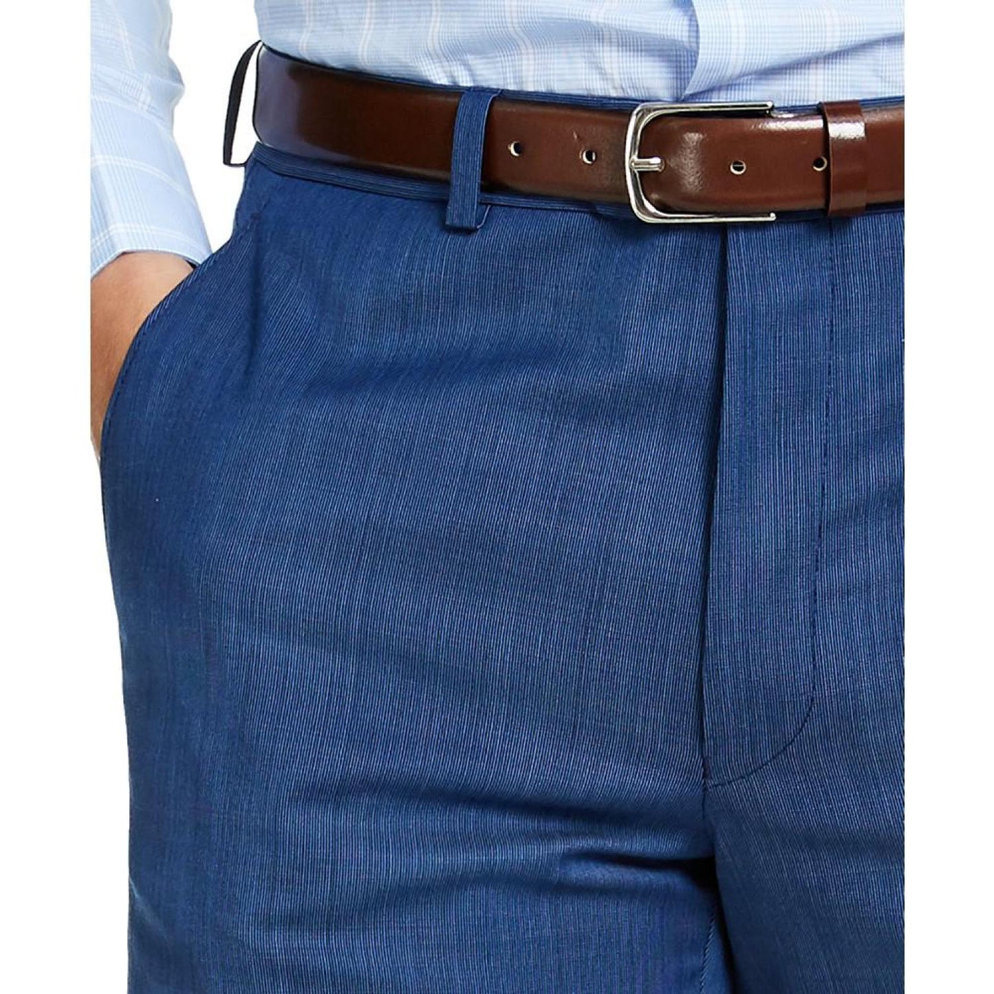 Men's Modern-Fit Airsoft Stretch Suit Pants