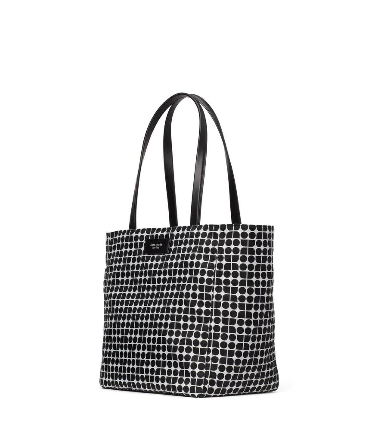 Noel Printed Fabric Large Tote