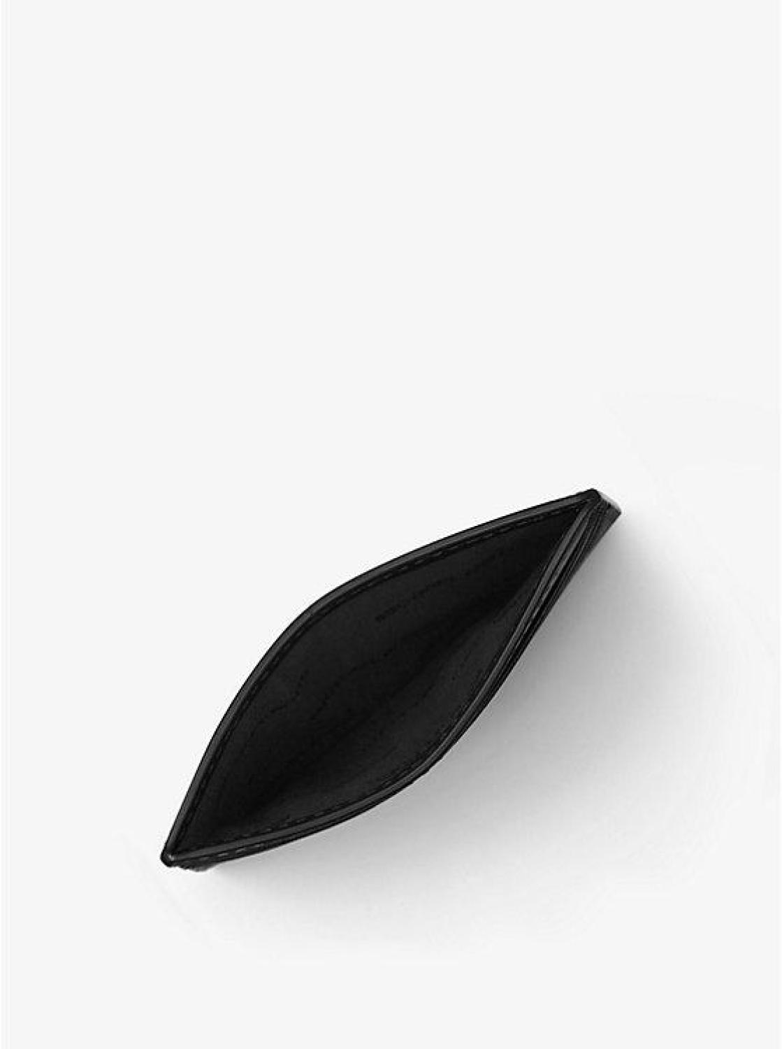 Harrison Crossgrain Leather Tall Card Case