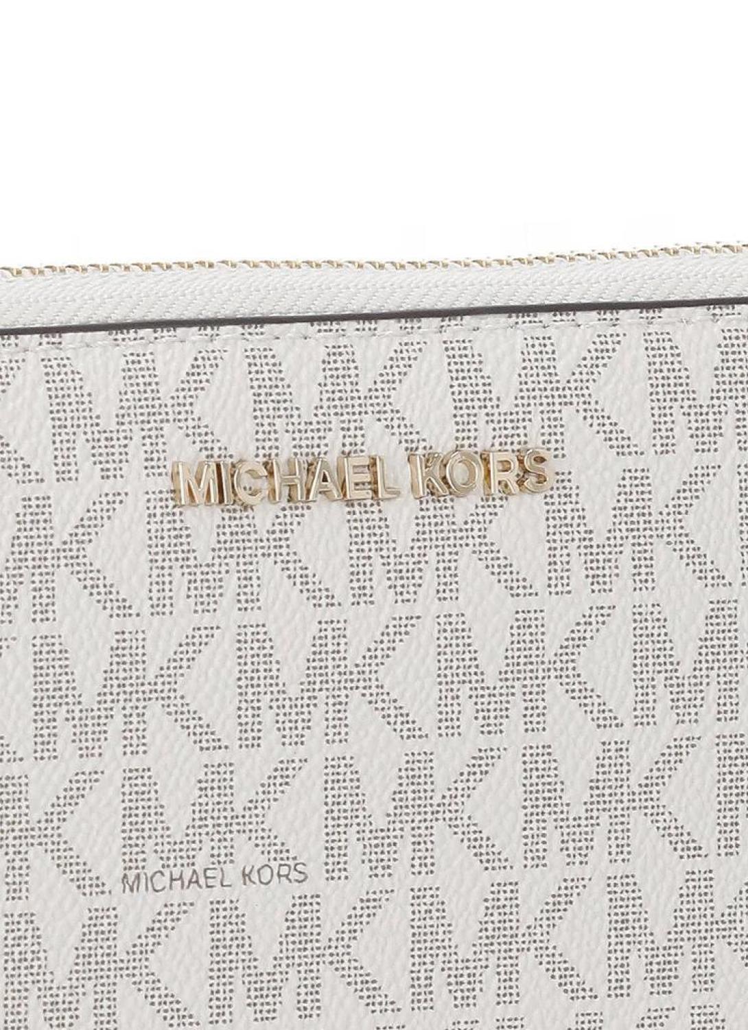 Michael Michael Kors Monogram-Print Zipped Wallet