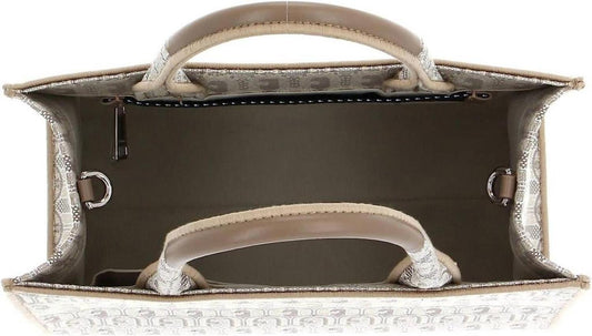 Women's Opportunity Natural Monogram Tote Handbag In Patterned