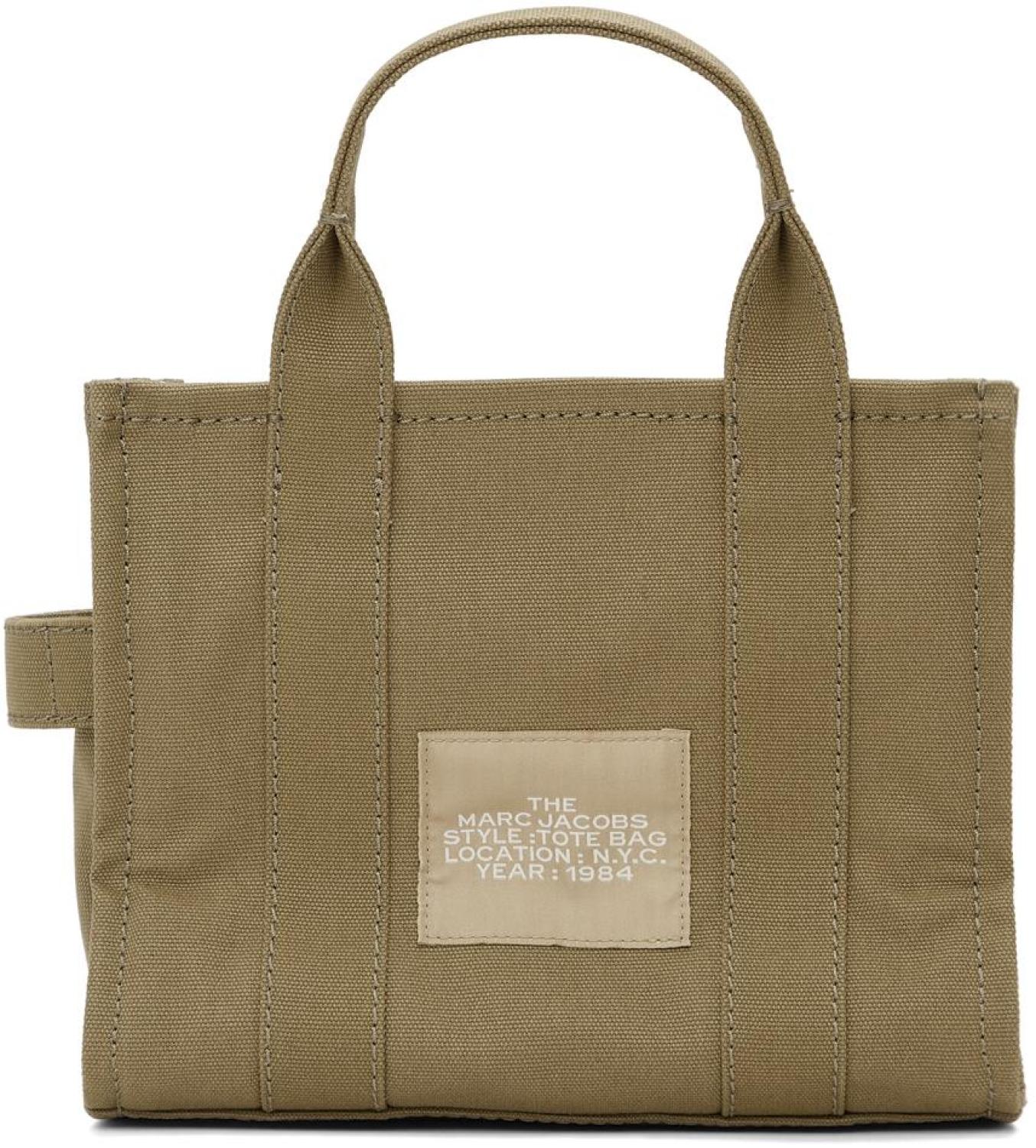 Khaki 'The Mini Traveler' Tote
