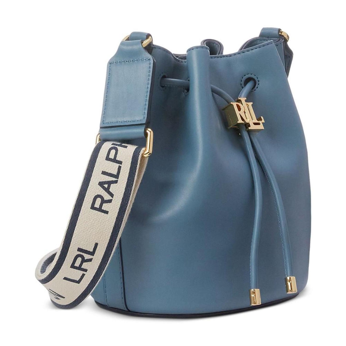 Andie Medium Leather Drawstring Bag