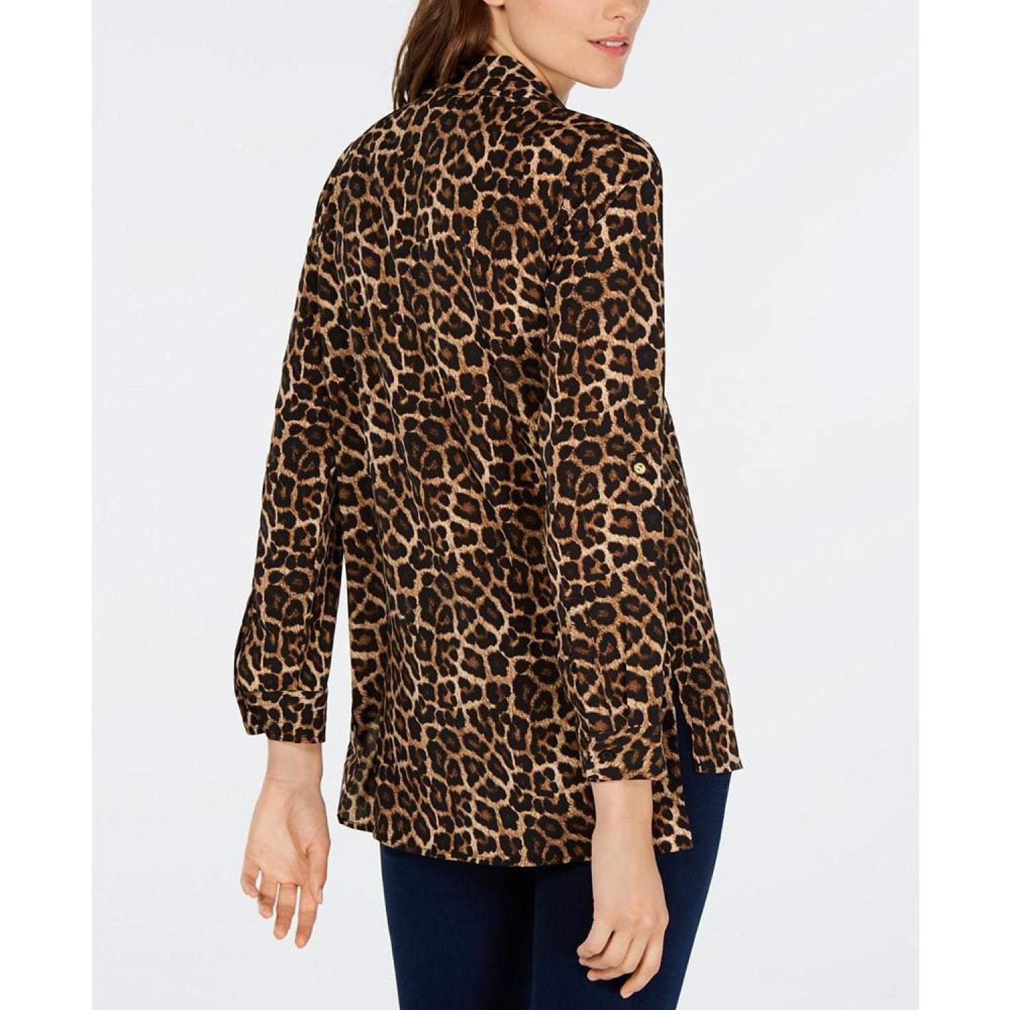 Women's Leopard-Print Top