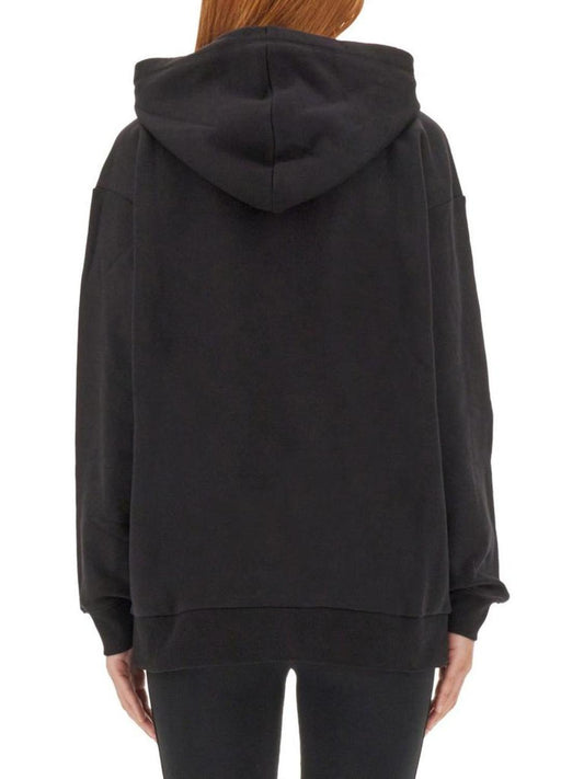 Michael Michael Kors Logo Detailed Drawstring Hoodie