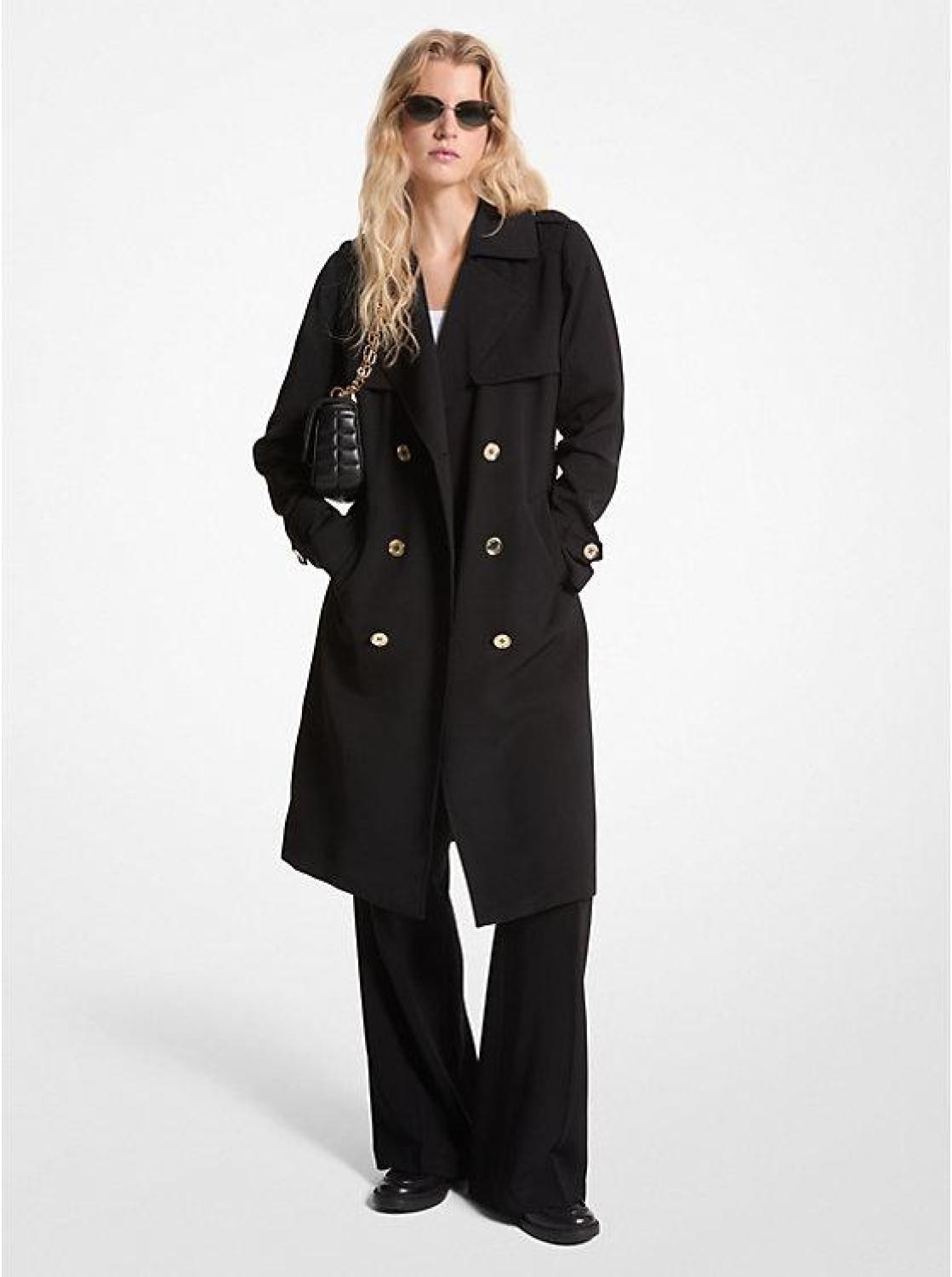 Woven trench coat cheap