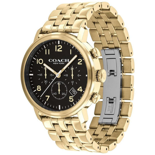 Men's Harrison Gold-Tone Bracelet Watch 42mm