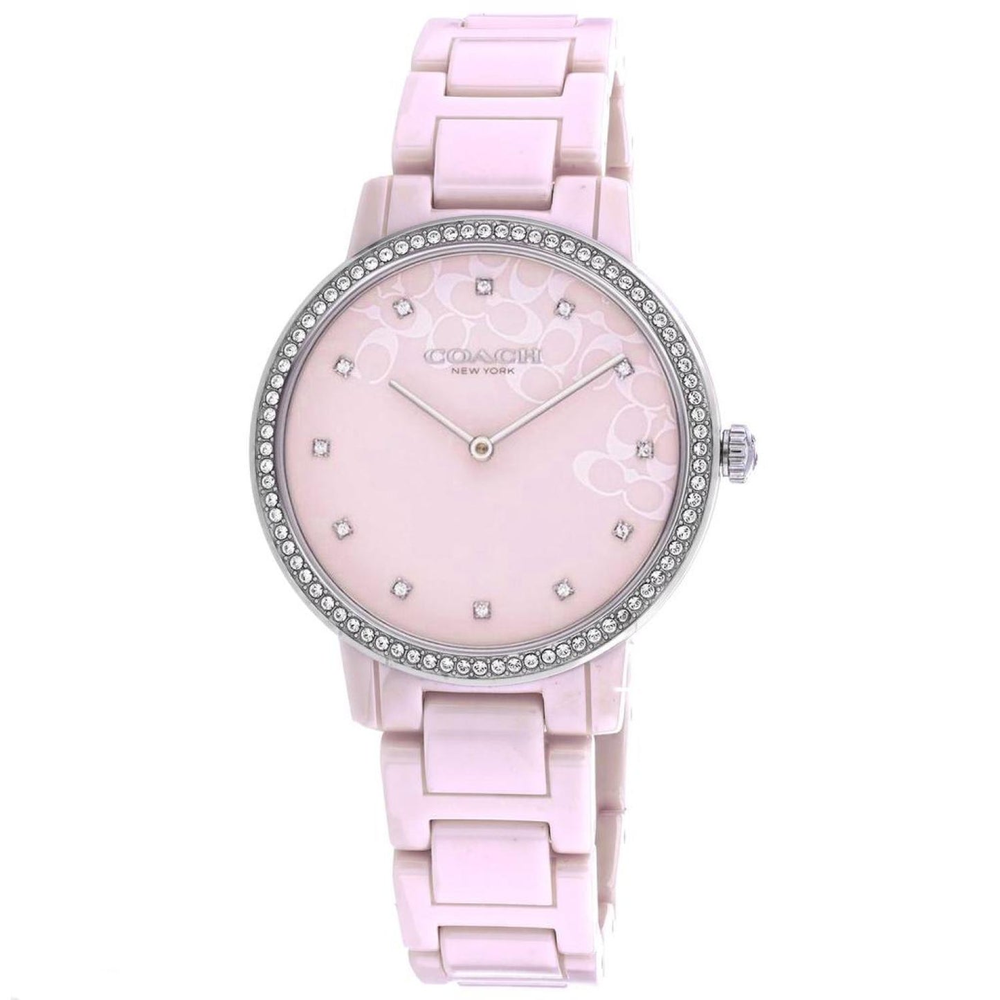 Coach Women's Pink dial Watch