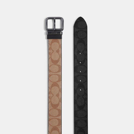 Coach Outlet Roller Buckle Cut To Size Reversible Belt, 38 Mm
