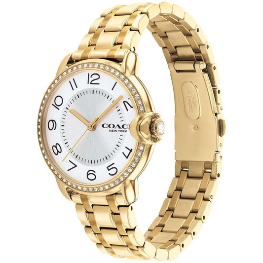 Women's Arden Gold-Tone Stainless Steel Bracelet Watch