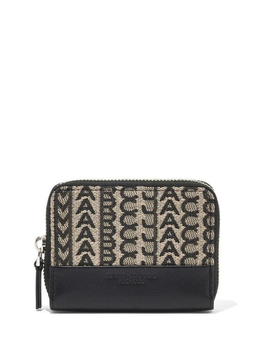 Marc Jacobs Monogrammed Zip-Around Wallet