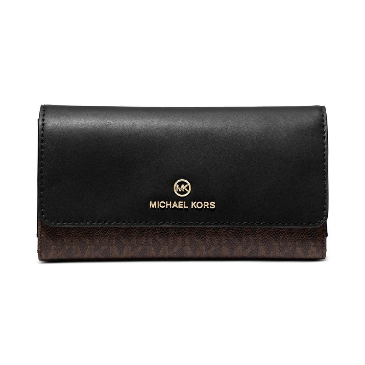 Logo Jet Set Charm Large Trifold Wallet