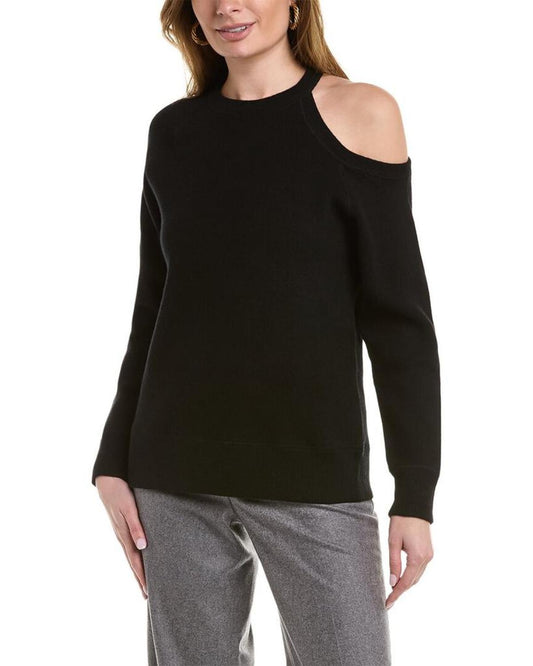 Michael Kors Cutout Cashmere-Blend Sweater
