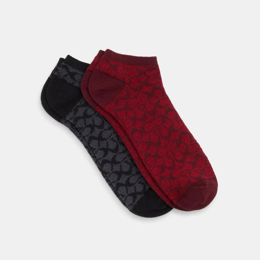 Coach Outlet Signature Ankle Socks