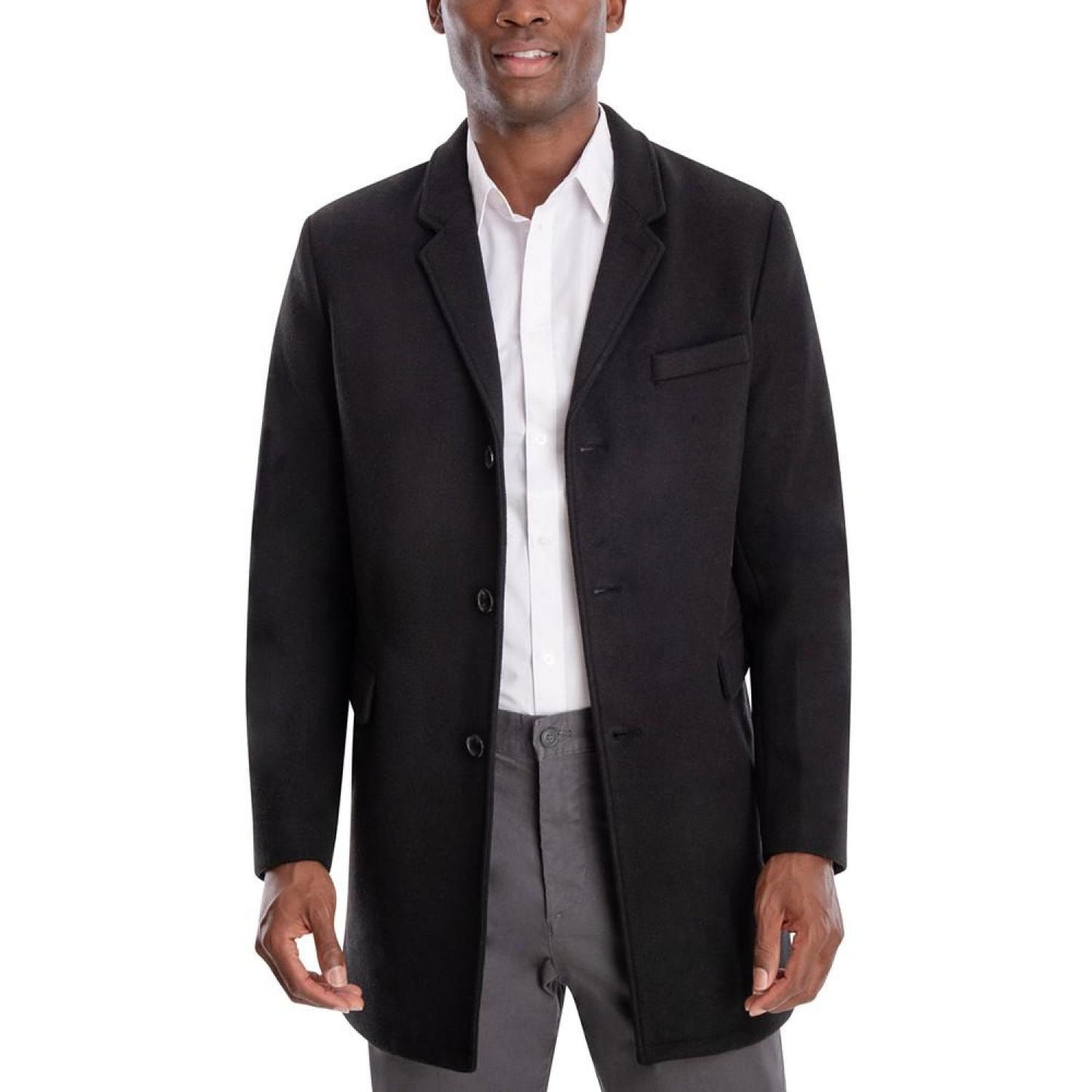 Men's Ghent Slim-Fit Overcoat